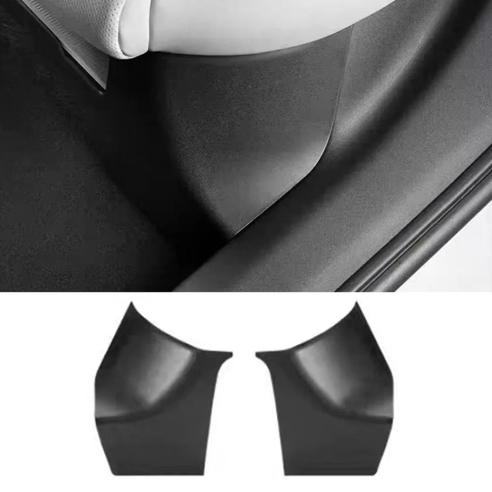 

Подходит для Xiaomi SU7 2025 2026, задняя встроенная полоса на порог, угловая защита от ударов и царапин, аксессуары для интерьера