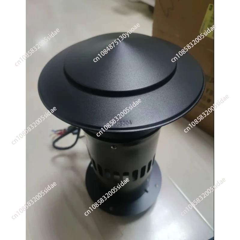 Real fire fireplace exhaust fan Household granular furnace Wood burning firewood heating furnace Pipe chimney induced draft fan