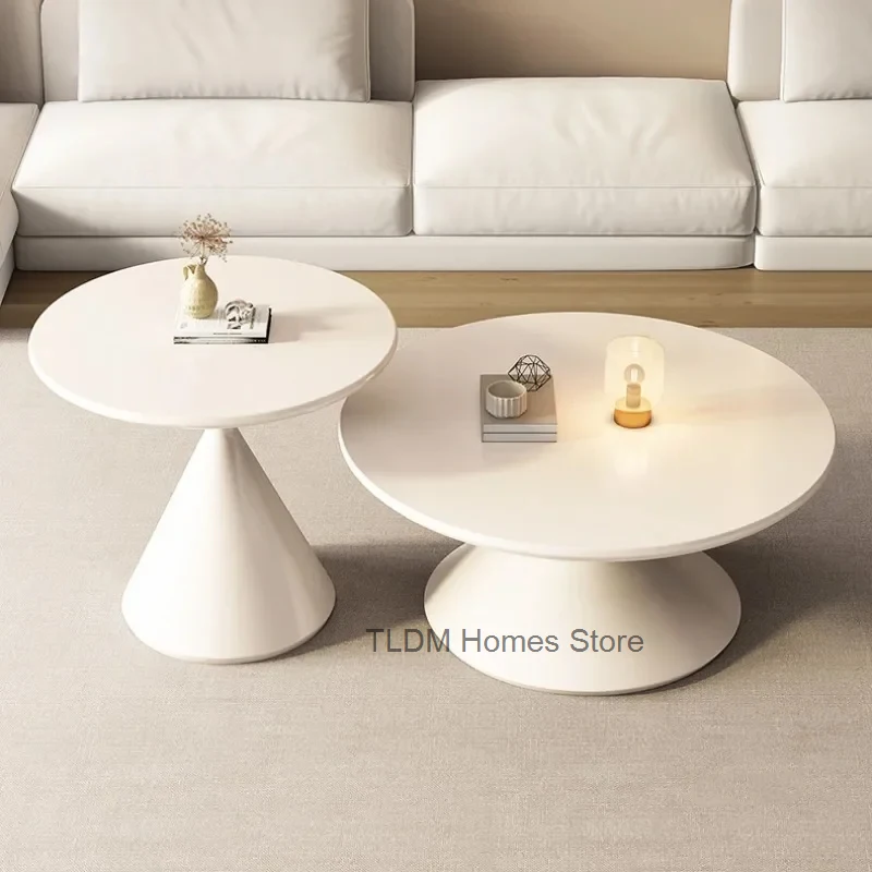 

Minimalist Solid Wood Coffee Tables Nordic Round Living Room Center Table Designer Home Furniture Wooden Coffee Table w