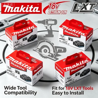 Makita 18V 6.0Ah Battery BL1850B BL1860B DC18RC Charger 5Ah High Quality BMS Protection Genuine Original LED Indicator LXT
