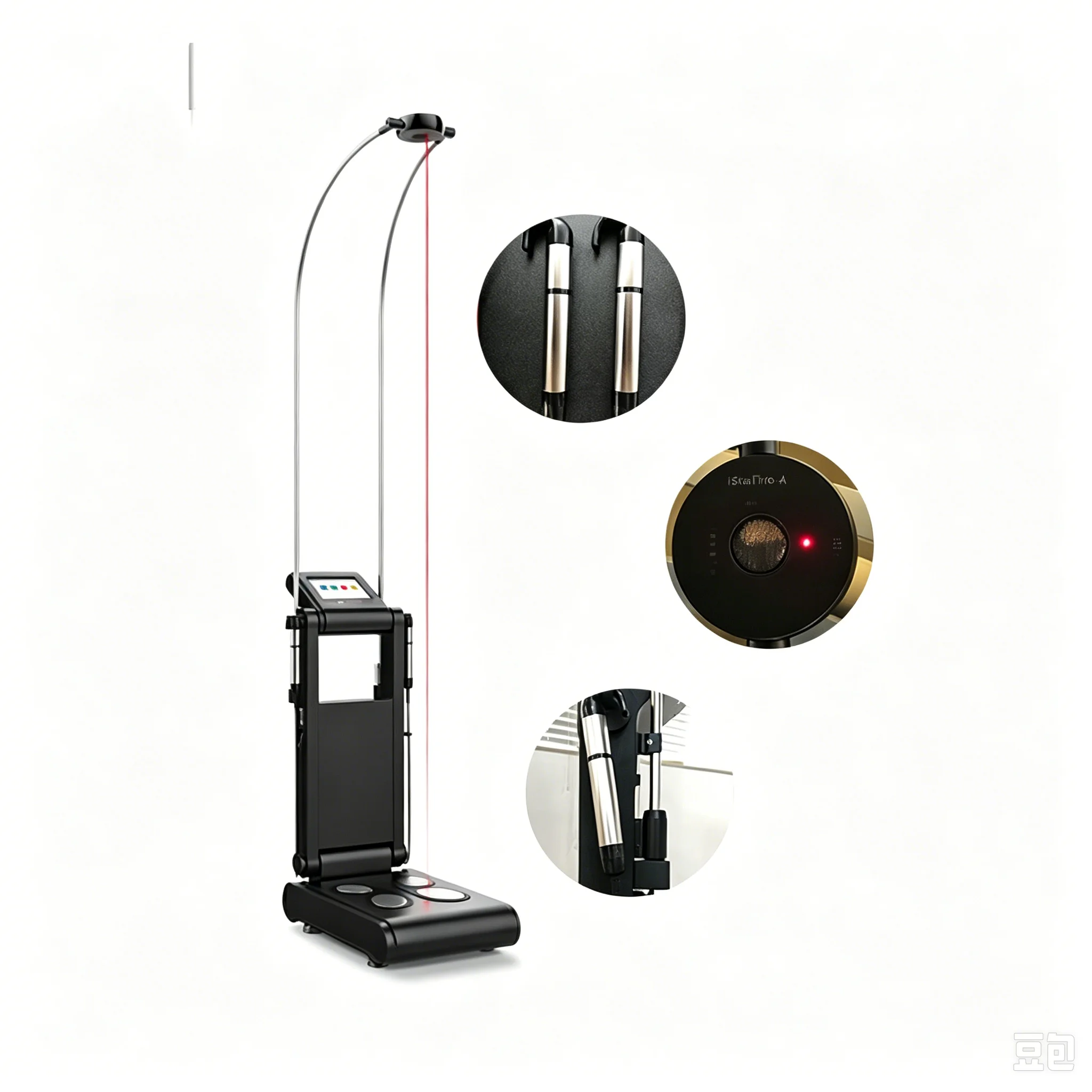 Skin Analyzer Home Use Body Composition Machine USB Connected Standing Type Fitness Center Muscle Test Equipment