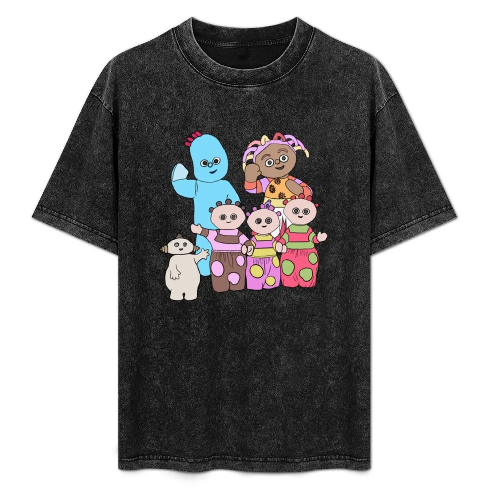Camiseta iggle piggle, camiseta informal holgada para uso diario