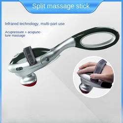 Percussion Action Variable Speed Split Type Massager Heat Adjustable Intensity Rechargeable Multi-functional Full Body Massager