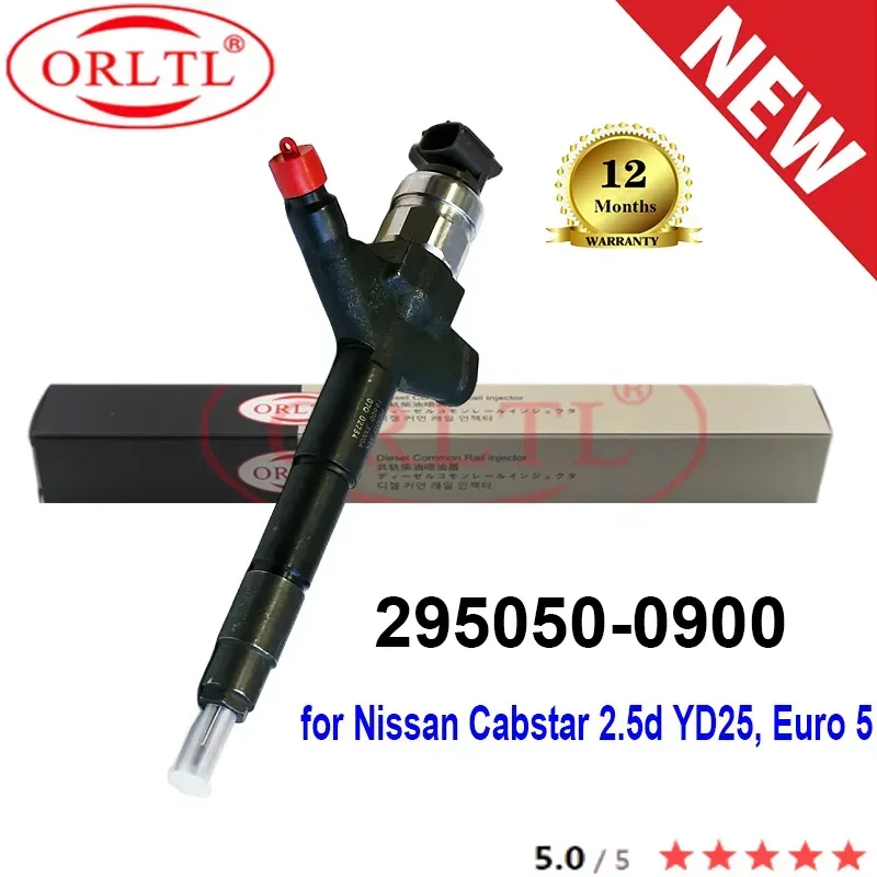 NEW 295050-0900 Common Rail Injector 2950500900 295050 0900 For Nissan Cabstar 2.5d YD25, Euro 5