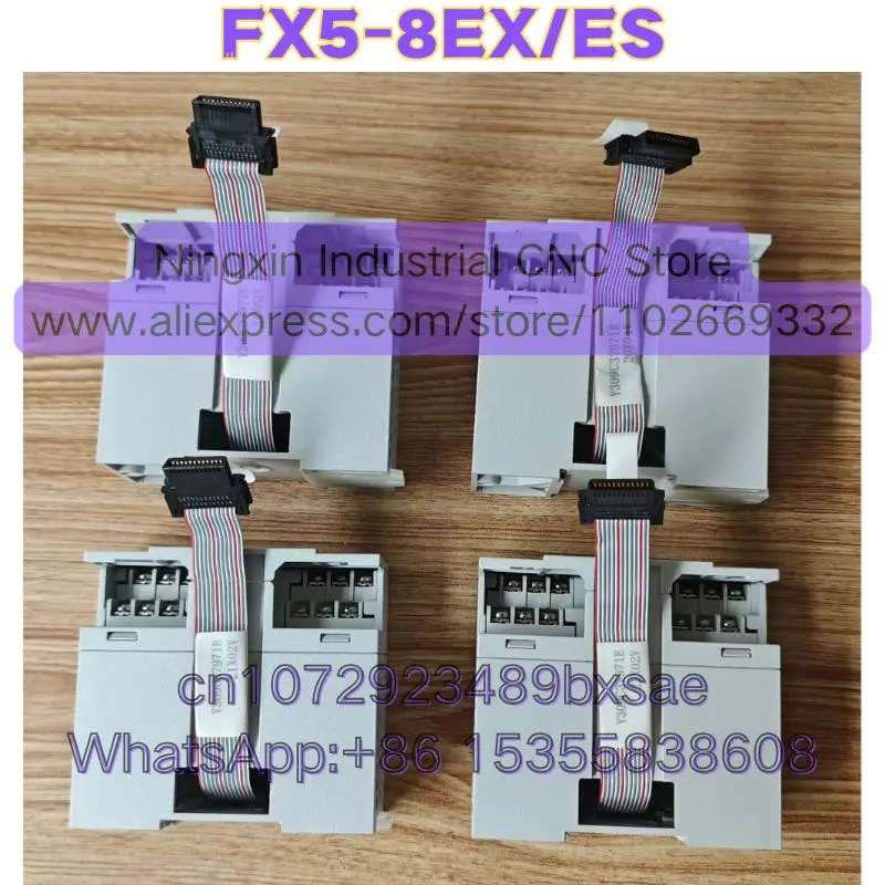 Second-hand FX5-8EX/ES FX5-8EX ES PLC Module Tested OK