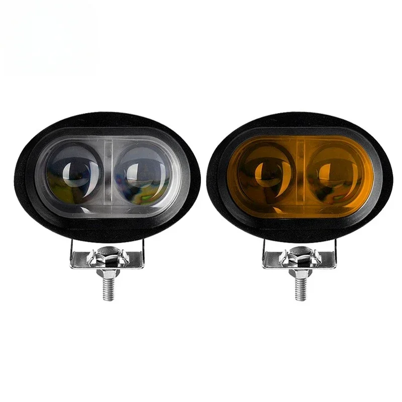 2025LED ضوء العمل السيارات العامة 4 بوصة ضوء قوي عدسة محدبة LED أضواء سقف السيارة على الطرق الوعرة