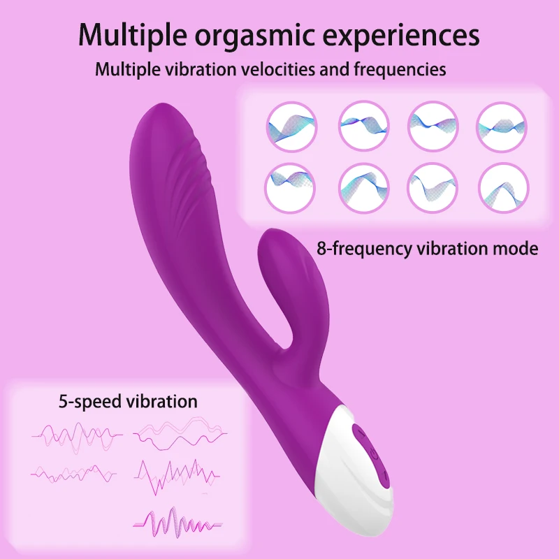 G Spot Powerful Dildo Female Vibrator Dual Vibration Clitoris Stimulation Vagina Massage For Women Masturbators Adult Sex Toys