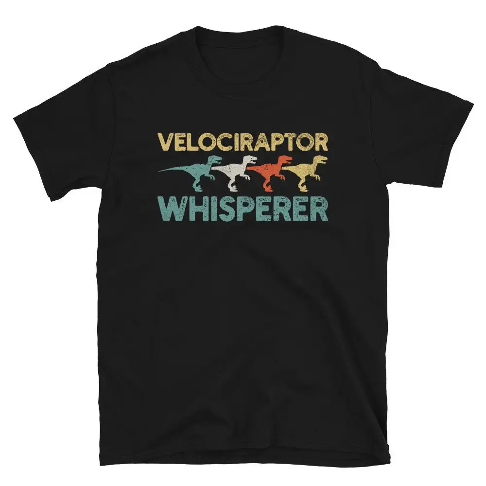 Velociraptor Dino Dinosaurs Retro T Shirt