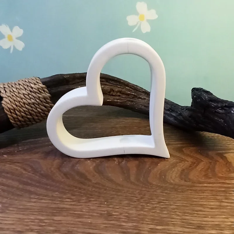 الأبيض خشبية رسالة الإنجليزية الأبجدية DIY اسم تصميم الدائمة القلب DIY عيد ميلاد الزفاف غرفة نوم ديكور جدران المنزل 8/10/15 سنتيمتر #1