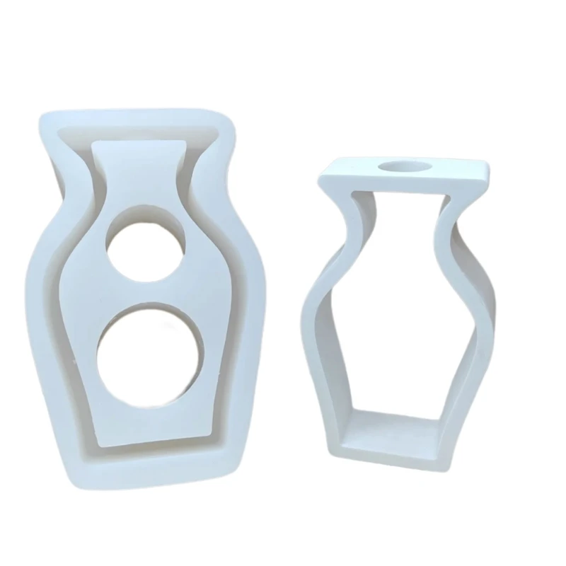 Vase Shaped Silicones Molds for Plant Propagation Tube Stand Flower Vase Glass Planter Stations Stand, Vase Resins Molds