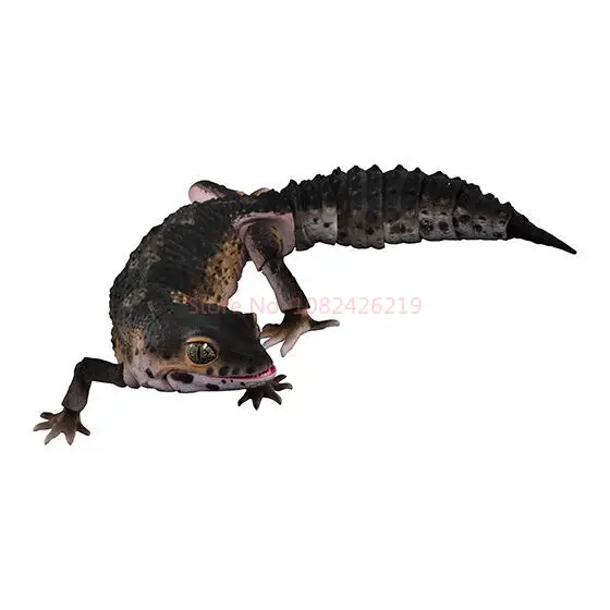 New Original Bandai Gashapon Big Biological Map Big Gecko Lizard Simulation Animal Qversion Anime Model Toy Gift Collection