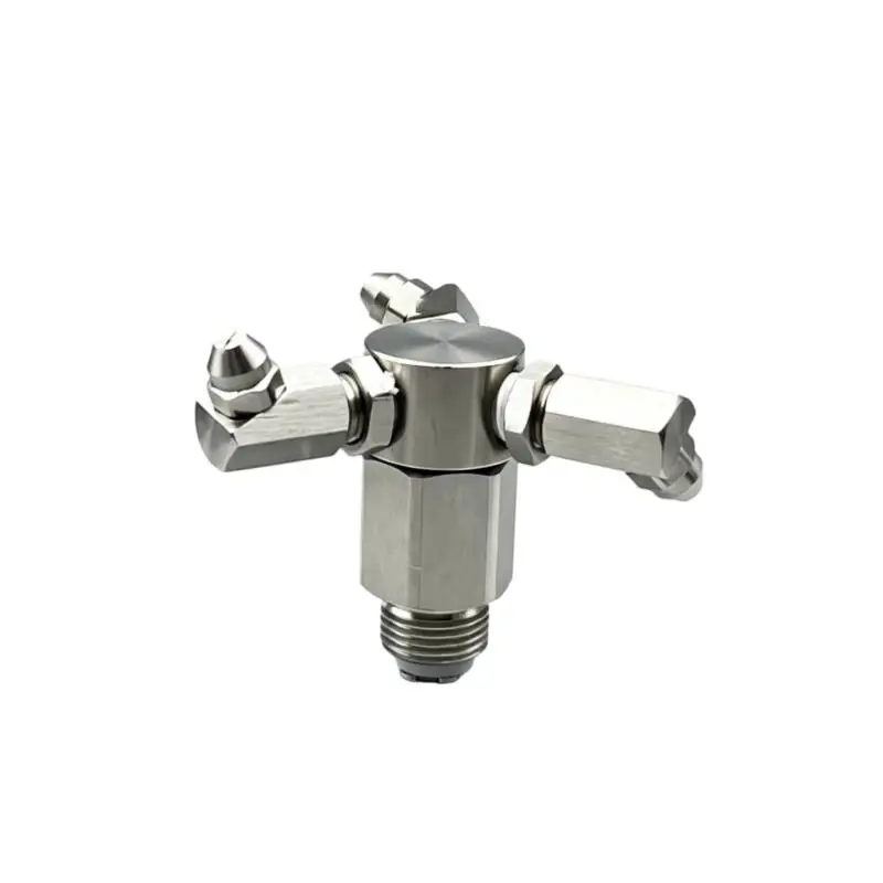 1/2 3/4 BSPT Thread Cone/Flat Fan Spray Injection 360 Degree Rotating Cleaning Nozzle High-Pressure Cleaning and Rinsing Nozzle