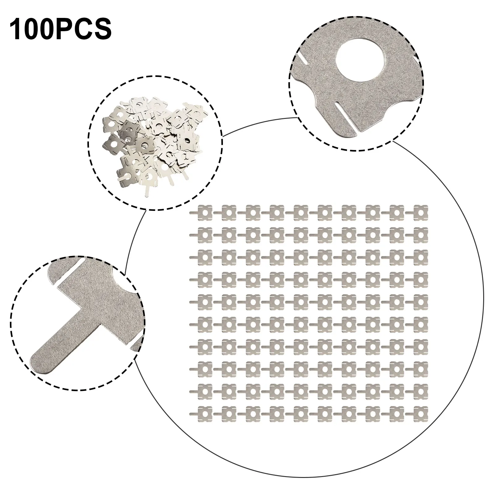 High Quality.brand New Accessories Nickel Sheets U-shaped No Oxidation For Lithium Batteries Good Weldability No Spots