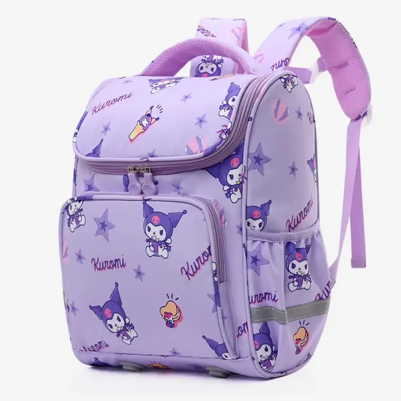 

Sanrioed Kuromi Cinnamoroll My Melody Cute Children Cartoon Anime Large Capacity Backpack Girl Boy Schoolbag Shoulder Bag Gift