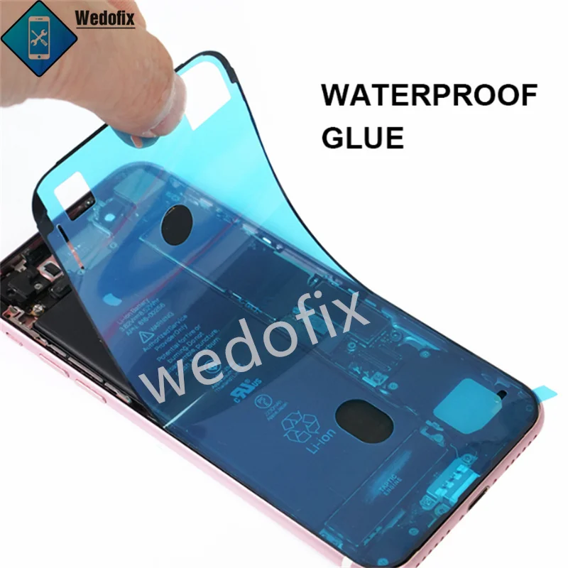 10pcs/lot Screen Waterprooft Seal Tap Glue Adhesive Sticker for iPhone 6S 7 8 X 11 12 13 14 LCD Display Refurbish