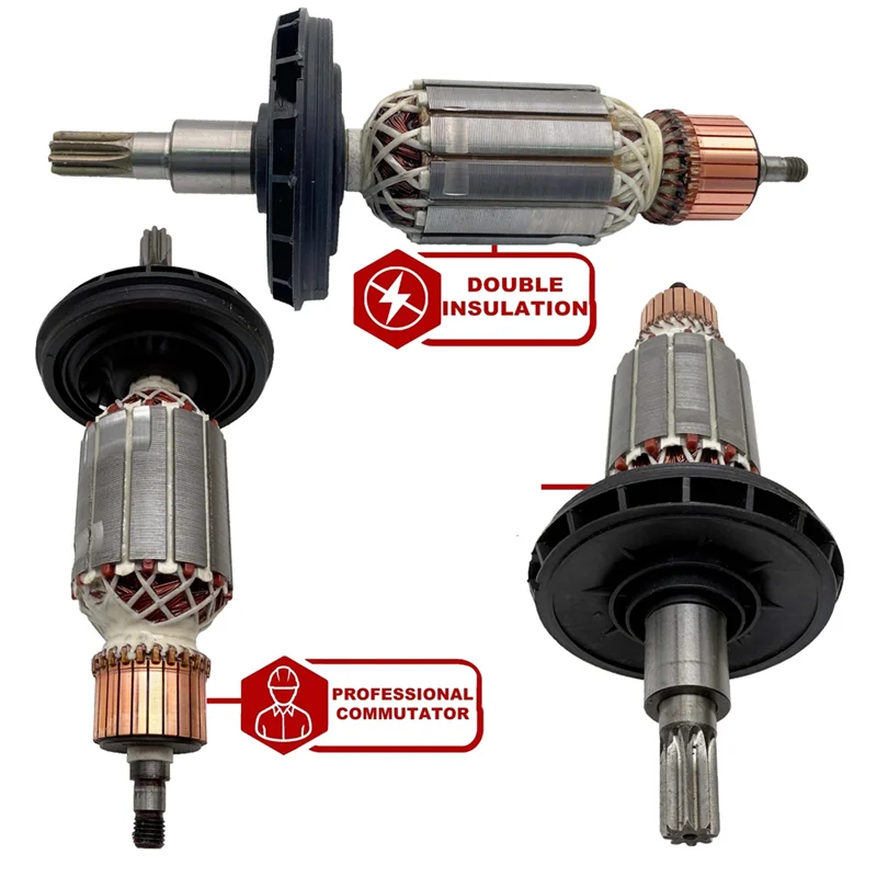 

【Today-Only!】For Rotary Hammer Armature Rotor Anchor Replacement AC220V-240V For GBH8-45DV GBH8-45D GSH7VC GSH9VC GBH8-45