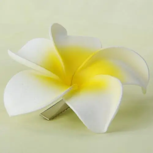 Hawaiian Plumeria Frangipani Foam Flower Women\\\\\\\\\\\\\\\'s Hair