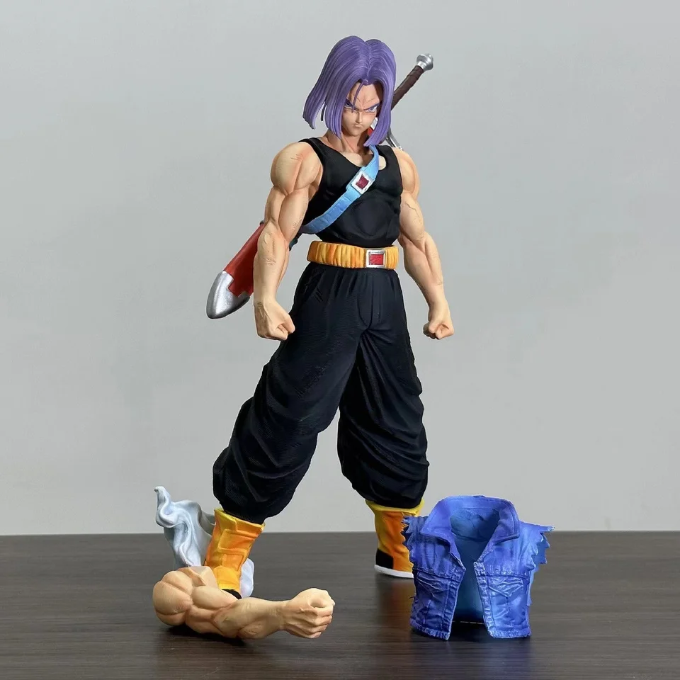 28cm Anime Dragon Ball Z Future Trunks Figure Trunks Action