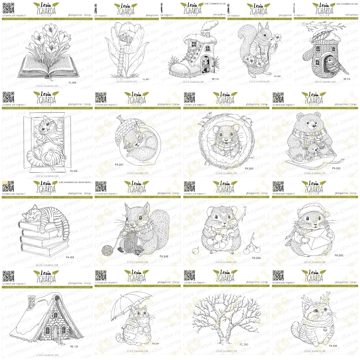 

January New Cat in an Open Gift Valentine's Day Clear Stamps for DIY Craft Making Greeting Card Scrapbooking Embossing Template
