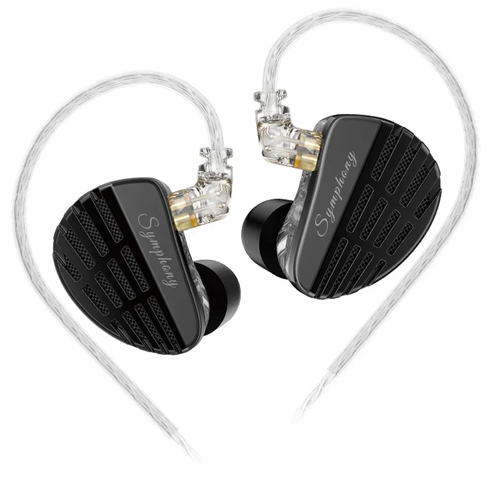 

KZSymphonySymphony Flat Dynamic Inear Headphones Ultra wide Sound Field Breathtaking Audio Accurate Nuances