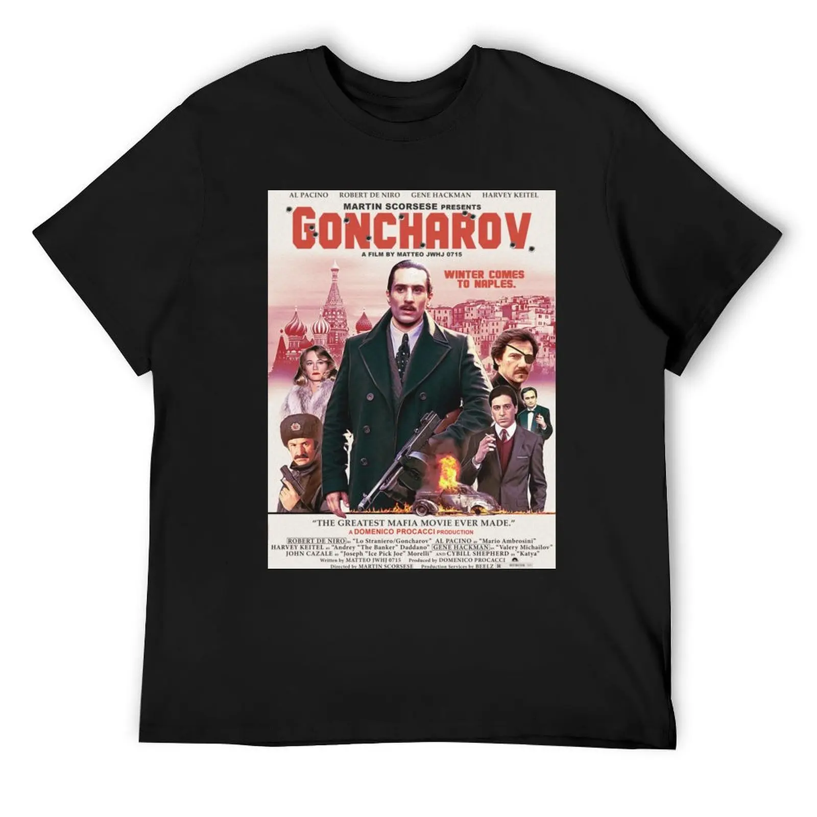 

goncharov T-Shirt custom t shirt Man t-shirt funny costumes vintage t shirts t shirts for men
