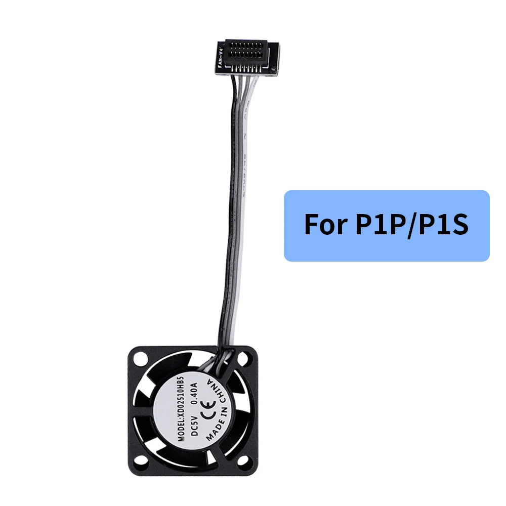 Upgrade V2 Hotend-Kit für Bambu Lab P1P X1 P1S X1C: Hotend-Thermistor, Bimetall-Hals, Bambulab-Düse aus gehärtetem Stahl, Druckkopf