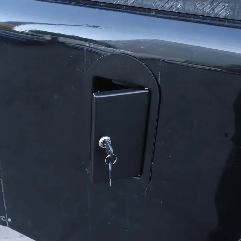 

For Land Rover Defender 90 110 2004-2019 Aluminum Car Fuel Tank Cap With Key Anti-Theft Lock Cover Accessories Car Modification