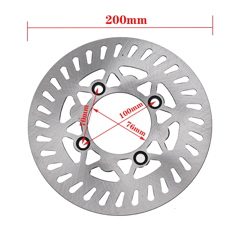 180mm 190mm 200mm 210mm 220mm 230mm Front/ear Disk Brake Disc Plate For Motorcycle KAYO BSE 110cc 125cc 140cc 160cc Pocket Dirt