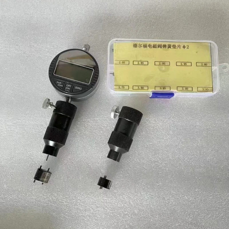 

For Delphi Diesel Common Rail Injector Armature Lift Travel Stroke Measuring Seat Solenoid Valve Spring Shims Washer 2.8-3.95mm