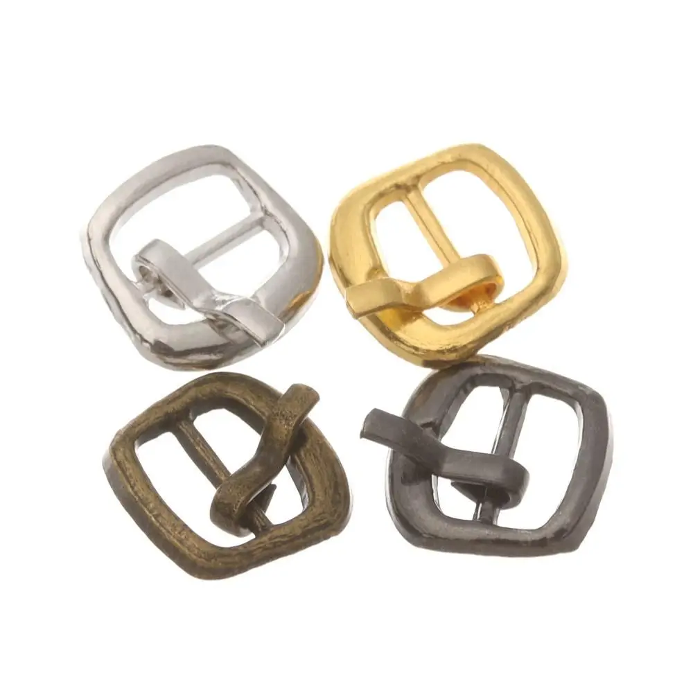 4 Colors 20/40pcs Newest 7mm Mini Ultra-small Tri-glide Belt Buckle Doll Bags Buckles Diy Doll Buttons Shoes Clothes Accessories