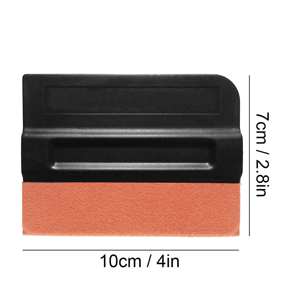 5Ps المغناطيسي ممسحة الفينيل سيارة التفاف نافذة تينت مكشطة مغناطيسية مع خالية من الخدش الجلد المدبوغ ورأى سيارة التفاف فيلم تثبيت A104 #6