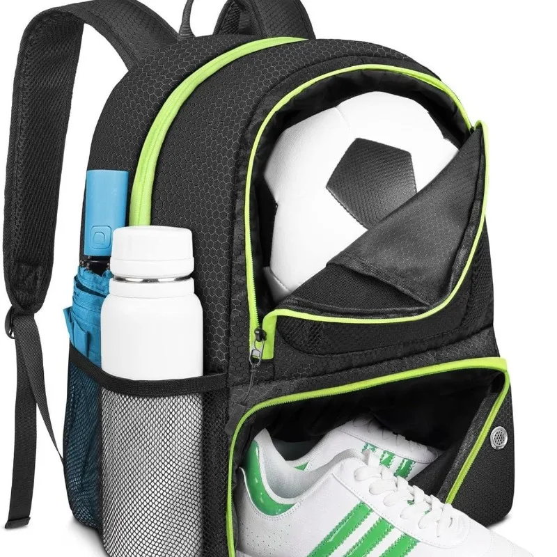 

Large capacity independent ball warehouse, basketball bag, multi-functional outdoor sports training bag, football backpack.