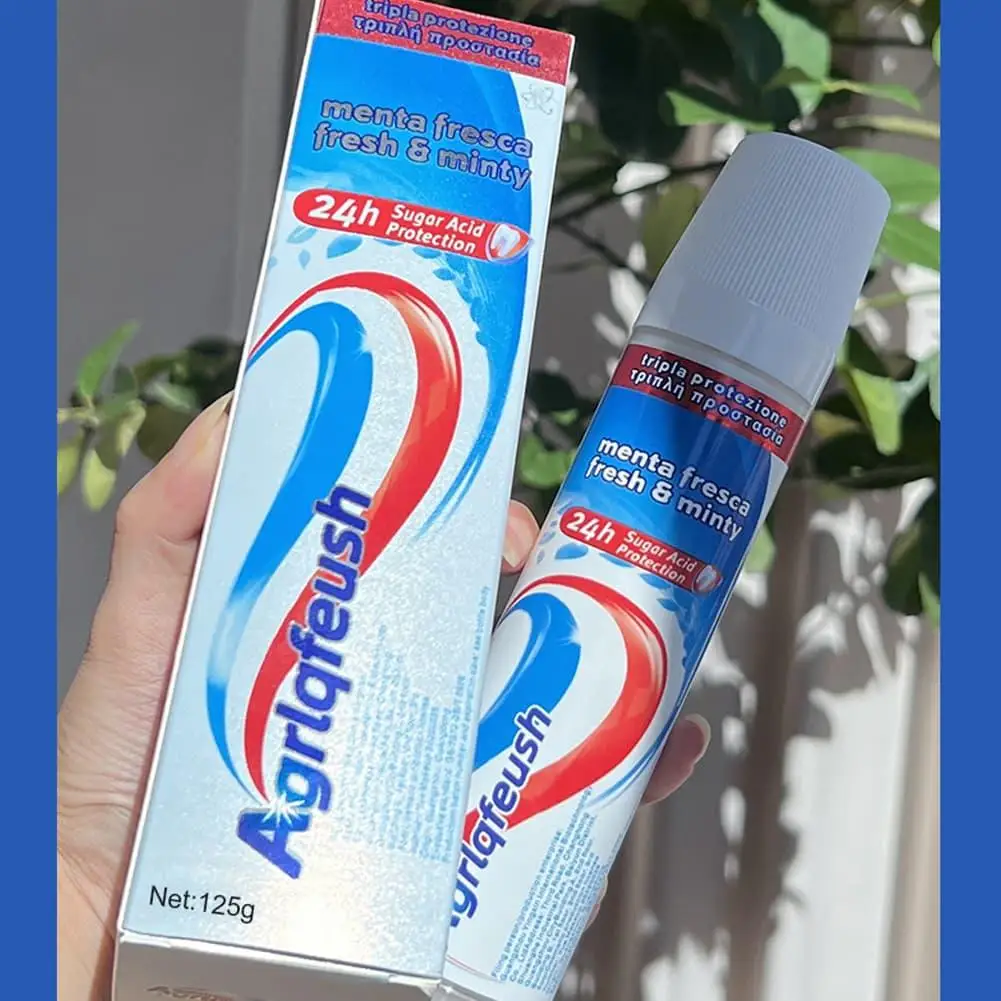 Fresh Breath Toothpaste 125g 1/2/3pcs Natural Plant Ingredients Whitens teeth repair cavities remove plaque Deep Clean Toothpast