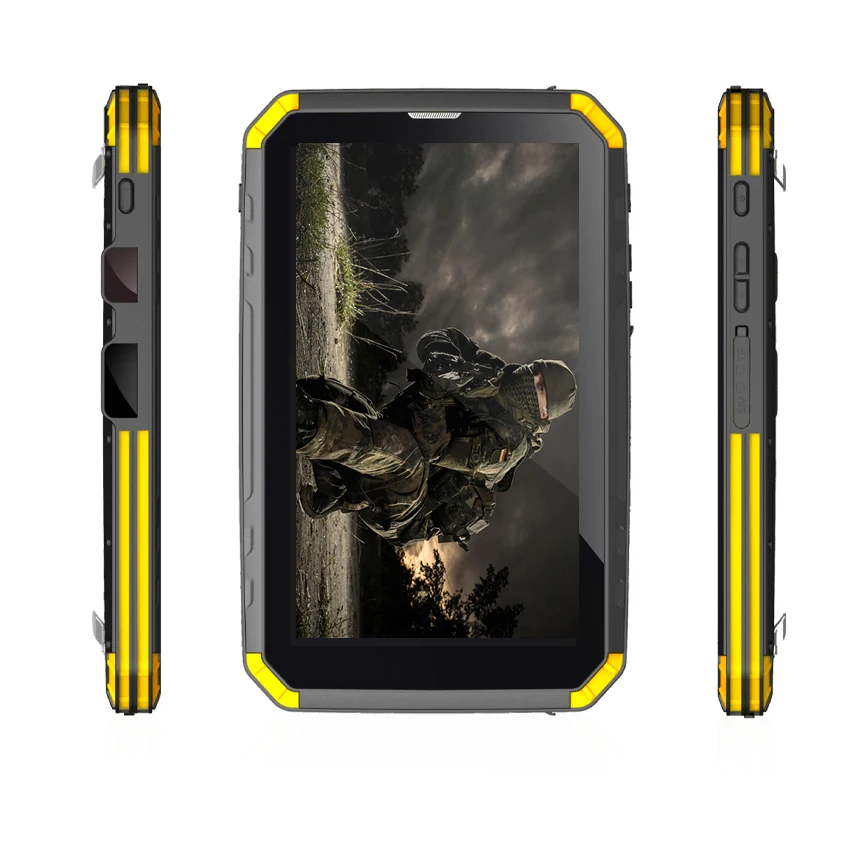 

8 Inch Android Tablet With Fingerprint HF Sim Card IP68 Ruggedness Industrial Use OEM Processed By MTK