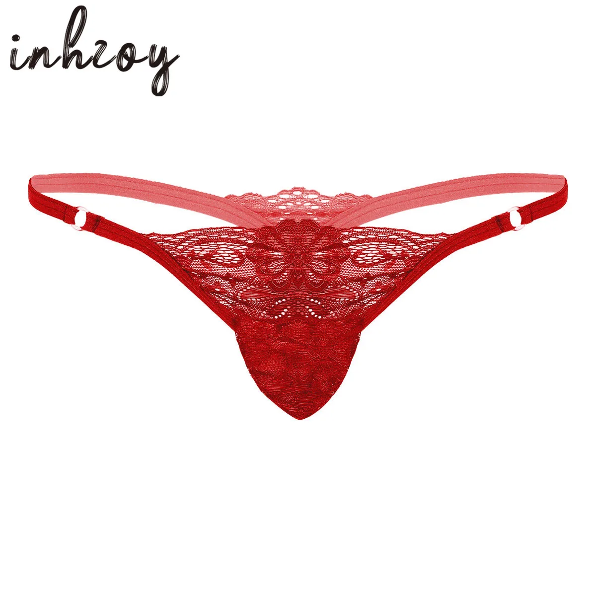 

Sissy Gay Crossdress Panties G-string Thongs Underwear Male Men Lace See-though Mini Bikini Underpants Sex Nightwear