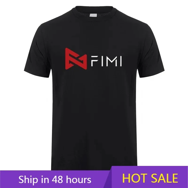 Fimi Drone T Shirt T-Shirt Casual Da Uomo T-Shirt Estiva A Maniche Corte Da Uomo Cool Tops Fimi Tshirt