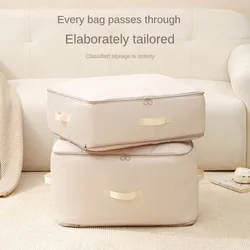2pcs/set Enlarged Self Zipper Compressed Storage Bag Quilt Blanket Comforter Compression Organizer Home Clothes Wardrobe Sorting
