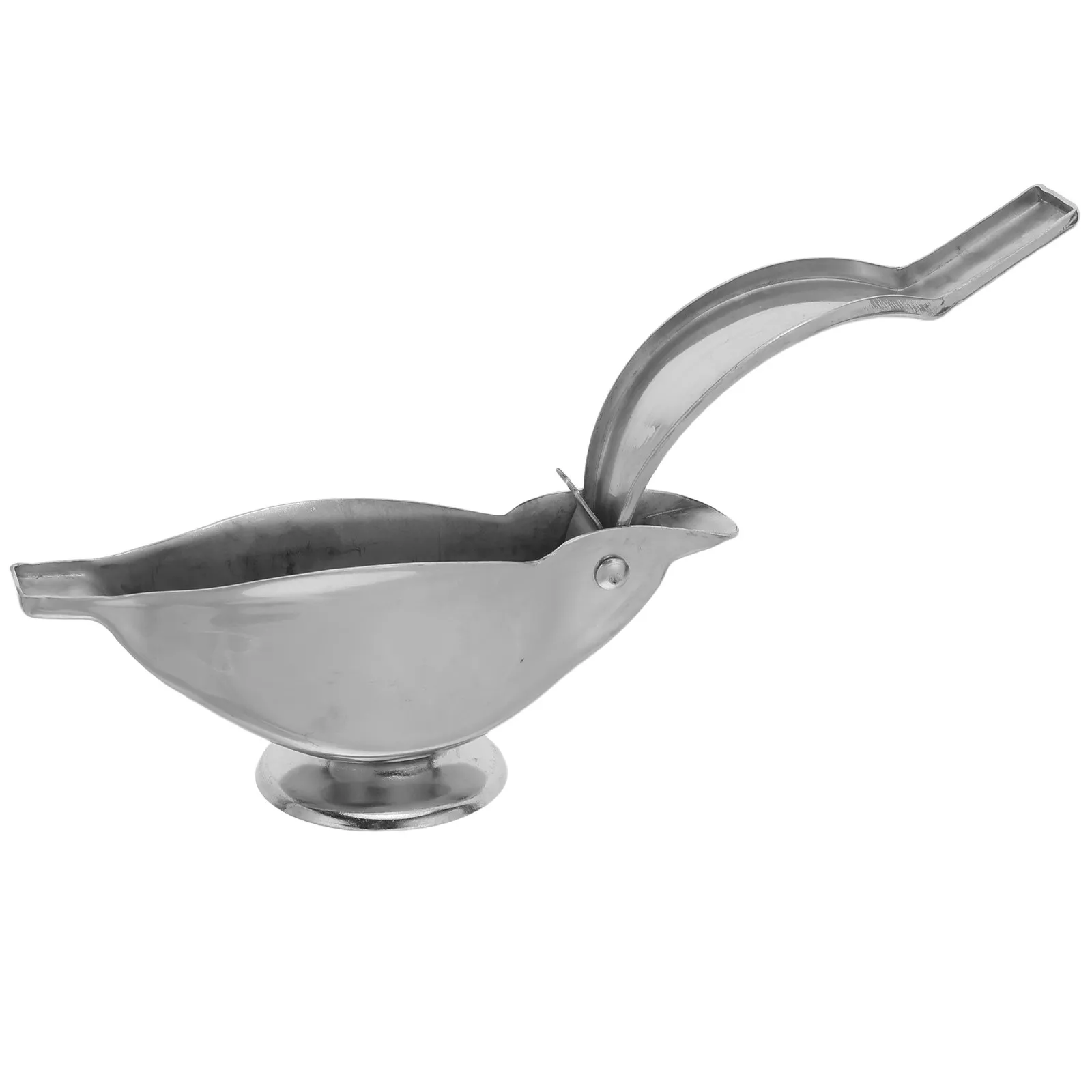 Stainless Steel Manual Citrus Juicer Hand Press Squeezer for Lemons Oranges Limes - Ergonomic Heavy Duty Fruit Juicer Compact