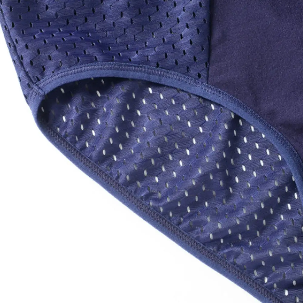 

4 шт., простые мужские сетчатые трусы с низкой талией, мужское нижнее белье большого размера, мужские тонкие трусы, эластичные трусы, треугольное нижнее белье из ледяного шелка, мужское