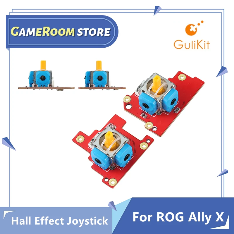 

Модуль джойстика GuliKit RG01 для ROG Ally X, обновленный электромагнитный джойстик с эффектом Холла, сменный джойстик с эффектом Холла