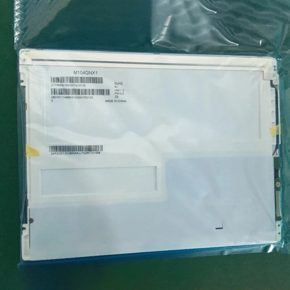 Origineel 10,4 inch LCD M104GNX1 R1 1024*768 WLED 100% originele industriële apparatuur LCD-scherm Perfect werkend Volledig getest