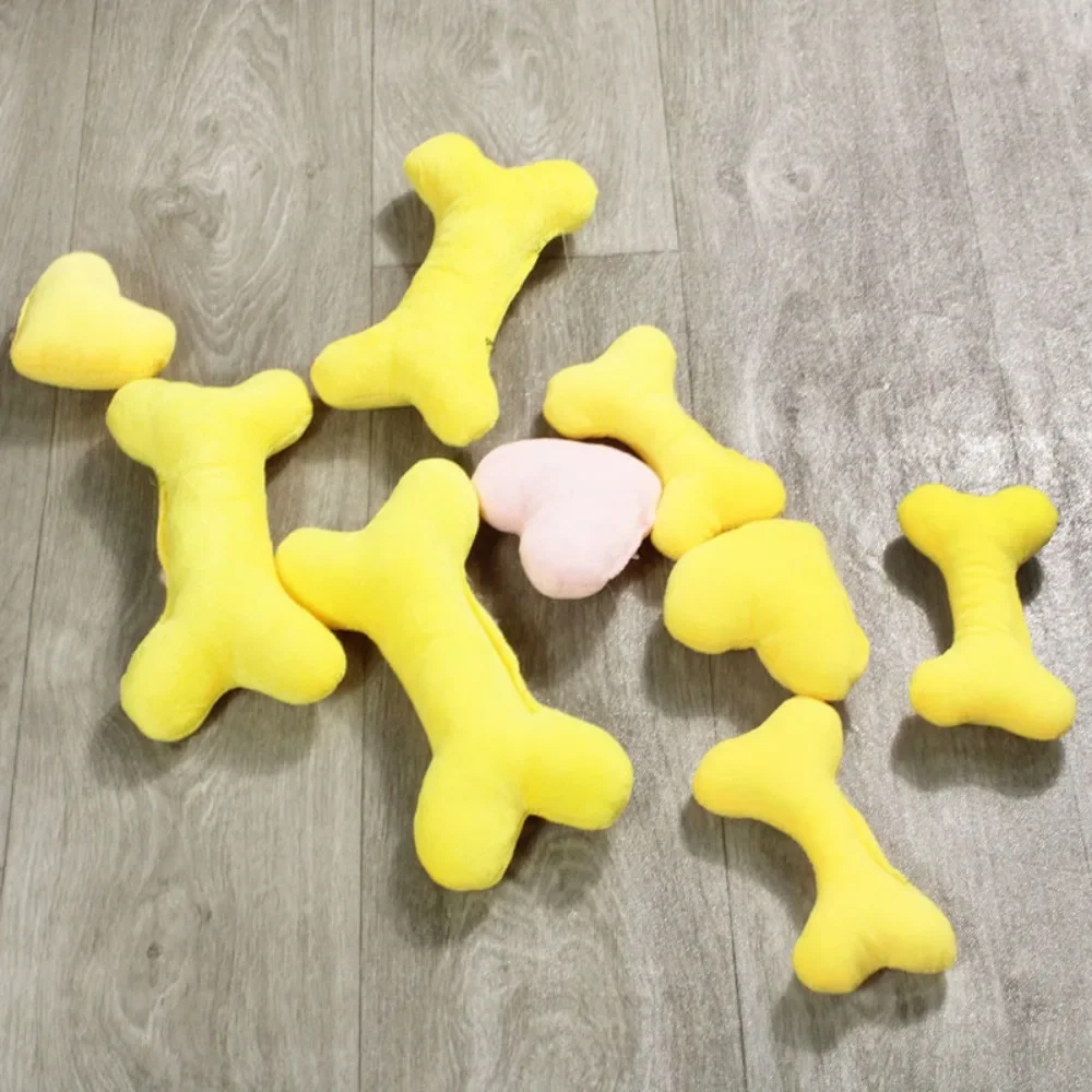 Dog Grinding Teeth To Relieve Stress Bone Toys Puppy Pets Plush and Bite Resistant Puppies Dog Kennel Accessories еда для собак