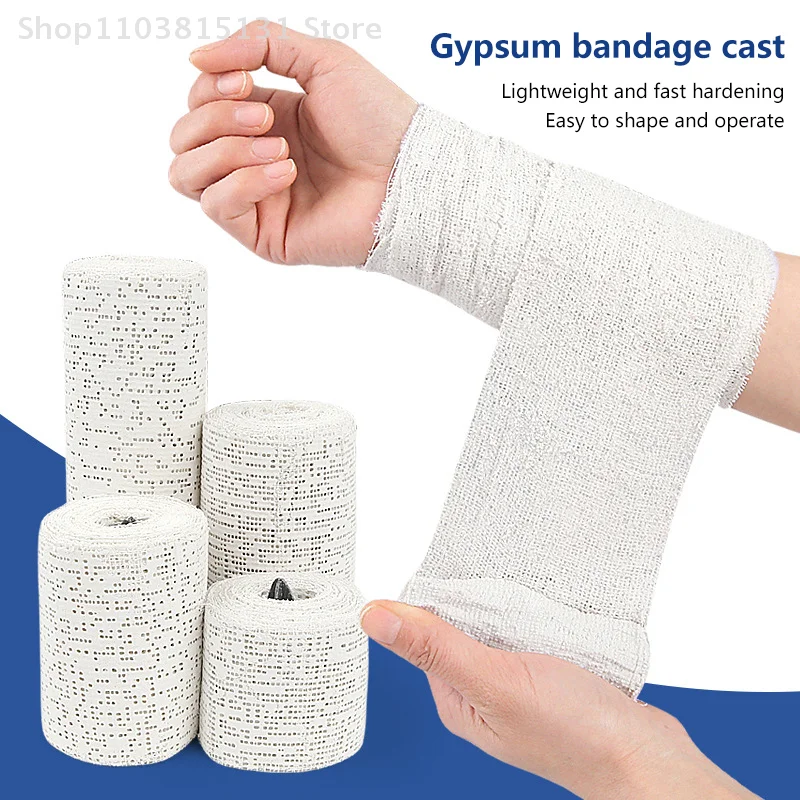 1Roll Plaster Bandage For Medical Orthopedic Cast Padding Gypsum Bandage Roll Plaster Pad For Orthopedic Fixation
