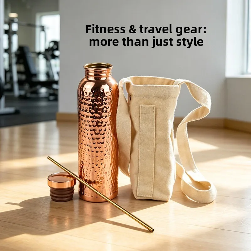 Pilates Studio Has The Same Water Cup Hammer Pattern Design, High-end Student Gift Cup, High Value Cold Kettle.