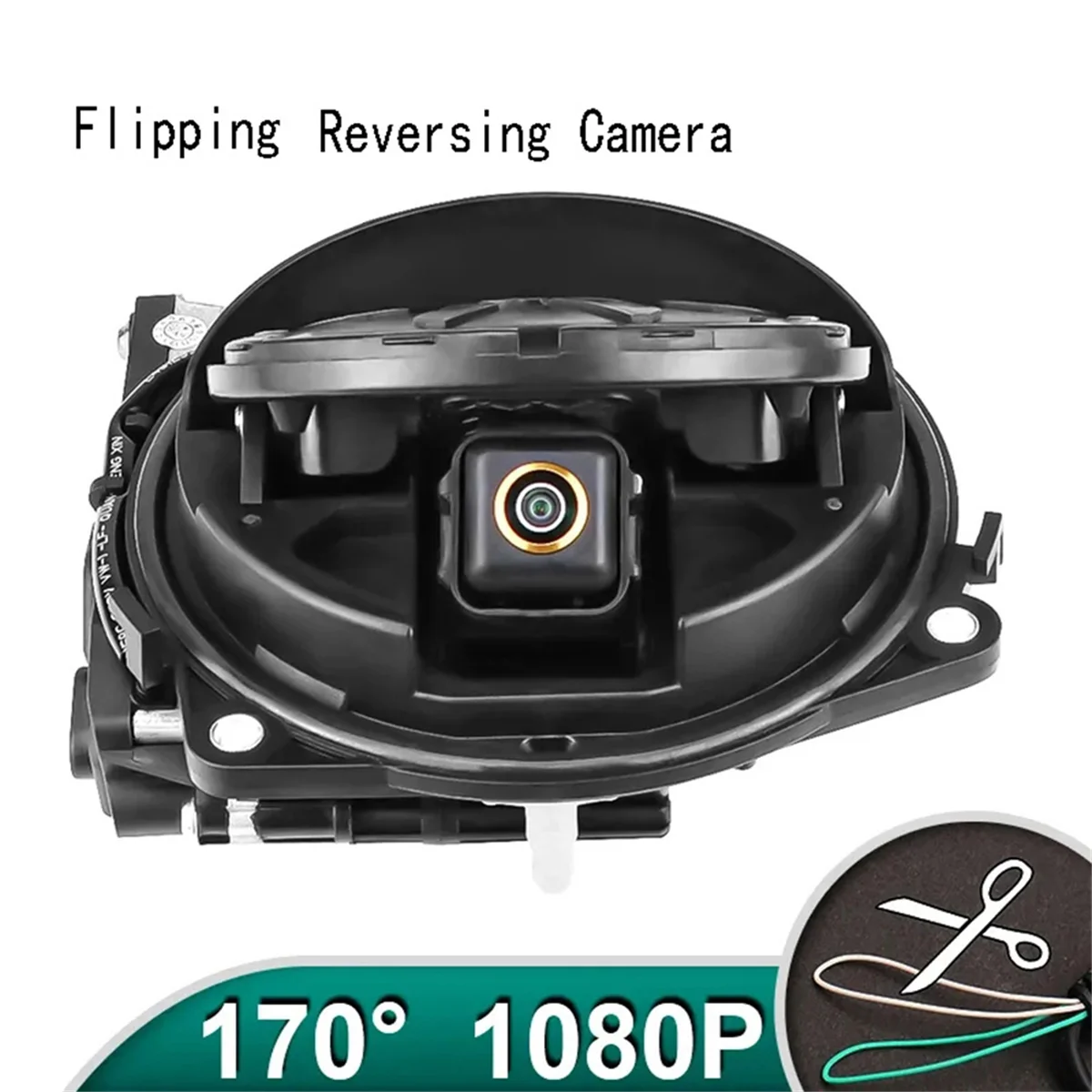 Car Flipping Logo Reversing Camera for Golf 6/7/8 CC Magotan B6 B7 B8