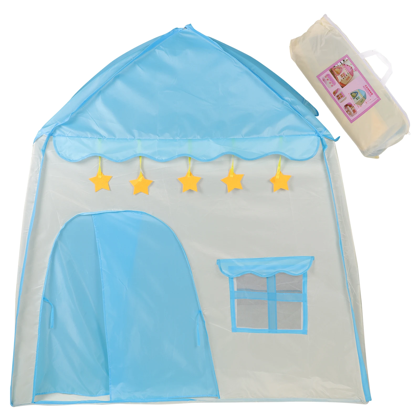 Kinderzelt für Kinder mit Prinzessin Spielhaus Mädchen Schloss Kleinkindzelte Indoor Pop up