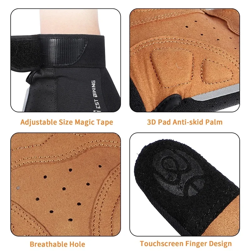Guantes tácticos transpirables antideslizantes para exterior - imagen 4
