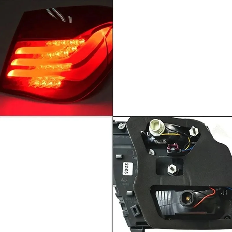 Car Accessories Parts Rear Bumper Tail Light For BMW 7 Series 730 740 750 760 F01 F02 2009-2015