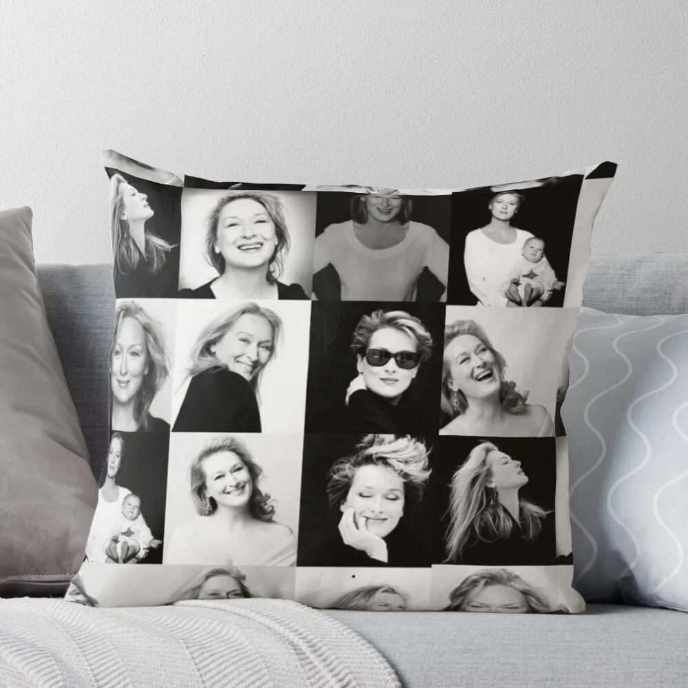 

Meryl Streep Throw Pillow Rectangular Cushion Cover Throw Pillow Pillowcases Bed Cushions Pillows Aesthetic