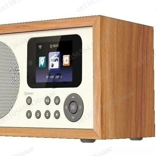 D2/D4 Thuis Bluetooth Luidspreker | WiFi Digitale Radio HD Scherm Klok USB Afspeler